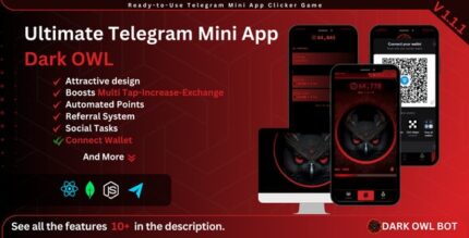 Telegram mini app Like Hamster Kombat clicker game