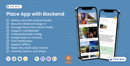 The City - Place App with Backend v7.5