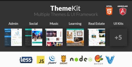 ThemeKit - Bootstrap Admin Theme Kit