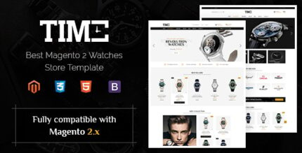 Time - Modern Magento 2 Watch Store Theme