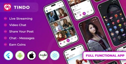 Tindo - Live streaming tango clone, Video call, Chat messages