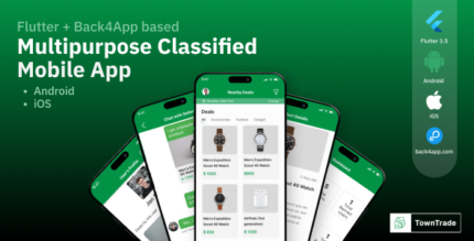 TownTrade - Flutter based multi-purpose classified Mobile App