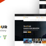 Tractour - Industrial Manufacturing Tailwind CSS Template