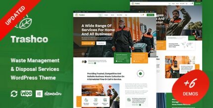 Trashco - Waste Management & Disposal Services WordPress Theme