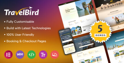 TravelBird - Travel Booking Tour WordPress Theme