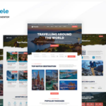 Travele – Travel & Tour Agency Elementor Template Kit
