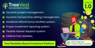 TreeVest - Tree Plantation Based Investment Platform