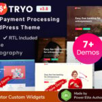 Tryo - Banking, Money Transfer & Currency Exchange Elementor WordPress Theme