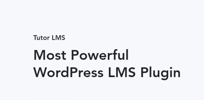 Tutor LMS Pro + Certificate Builder