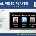Universal Video Player for WPBakery