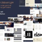 Urban Law - Lawyer & Law Firm Elementor Template Kit