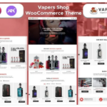 Vape Master - Vapers & Tobacco Shop WooCommerce Theme