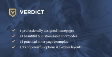 Verdict - Lawyer & Law Firm Theme