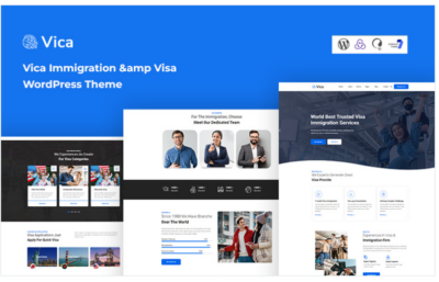 Vica - Immigration & Visa WordPress Theme