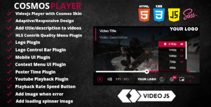 Videojs Cosmos Skin