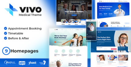 Vivo - Health & Medical WordPress Theme