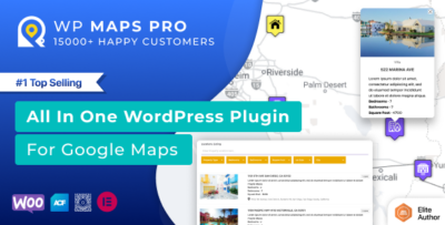 WP MAPS PRO - WordPress Plugin for Google Maps v5.8.0