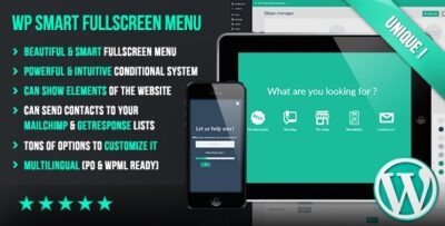 WP Smart Fullscreen Menu