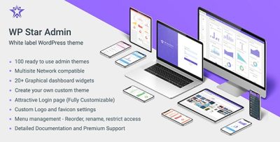 WP Star - White Label WordPress Admin Theme