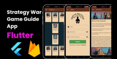 War Strategy Game Guide - Flutter & Firebase App