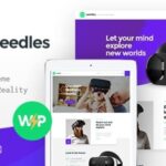Weedles Virtual Reality Landing Page & Store WordPress Theme
