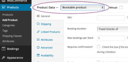 WooCommerce Bookings