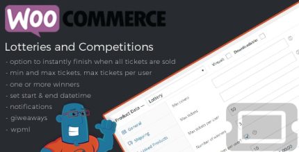 WooCommerce Lottery - Prizes and Lotteries v2.2.5