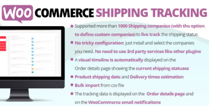 WooCommerce Shipping Tracking Plugin v41.0