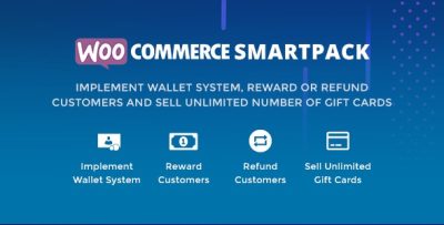 WooCommerce Smart Pack - Gift Card, Wallet, Refund & Reward v1.4.7