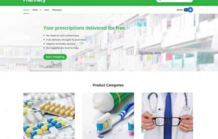 WooThemes Pharmacy Storefront WooCommerce Theme