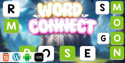 Word Connect - HTML5 Construct3 Game