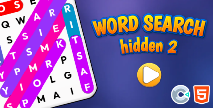 Word Search Hidden 2 - Html5 (Construct3)