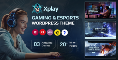 Xplay - Gaming and eSports WordPress Theme