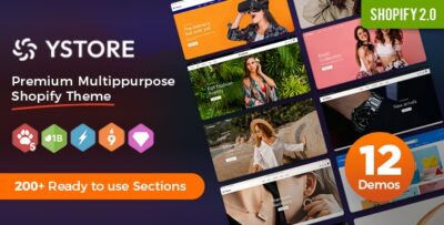 YStore - Multipurpose Fashion Shopify Theme OS 2.0