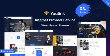 Youlink - Broadband & Internet Services WordPress Theme