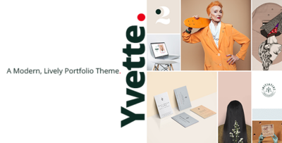 Yvette - Portfolio Theme for Creatives