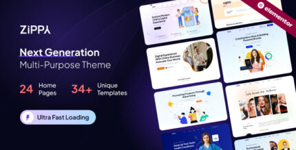 Zippy - Multipurpose Elementor WordPress Theme