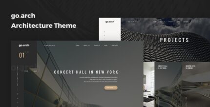 go.arch - Architecture and Interior WordPress Theme v1.2.8