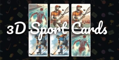 3D Sport Cards Memory - Cross Platform Educational Game