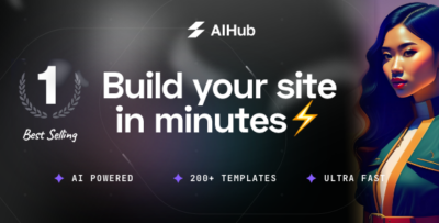 AIHub - AI Powered Startup & Technology WordPress Theme v1.3.4