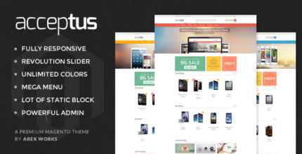 AM Acceptus - Successfully Store Magento Theme