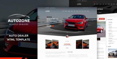 AUTOZONE - Car Dealer HTML Theme