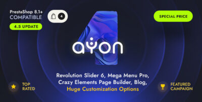 AYON - Multipurpose Responsive Prestashop Theme