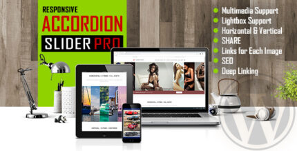 Accordion Slider PRO - Responsive Image And Video WordPress Plugin