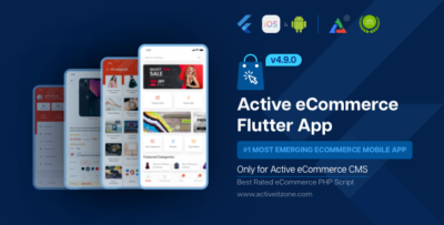 Active eCommerce Flutter App