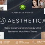 Aesthetica - Plastic Surgery & Beauty Clinic WordPress Theme