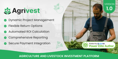 Agrivest - Agriculture and Livestock Investment Platform