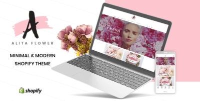 Alita - Flowers & Gifts Shop Shopify Theme