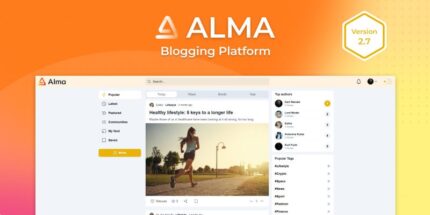 Alma - Blogging Platform v2.7