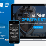 Alpine - Responsive One Page Parallax Template